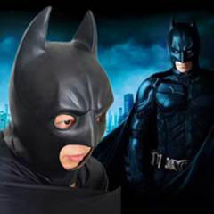 Adult Dark Knight Batman Half Face Hallowen Cosplay Mask