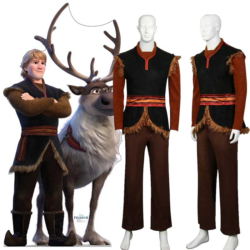 Vestito carnevale kristoff on sale frozen