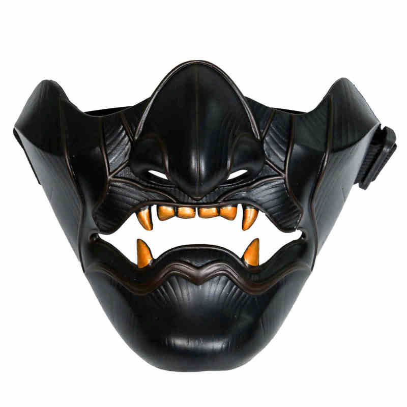 Game Ghost of Tsushima Halloween Costume Mask Sakai Samurai Cosplay