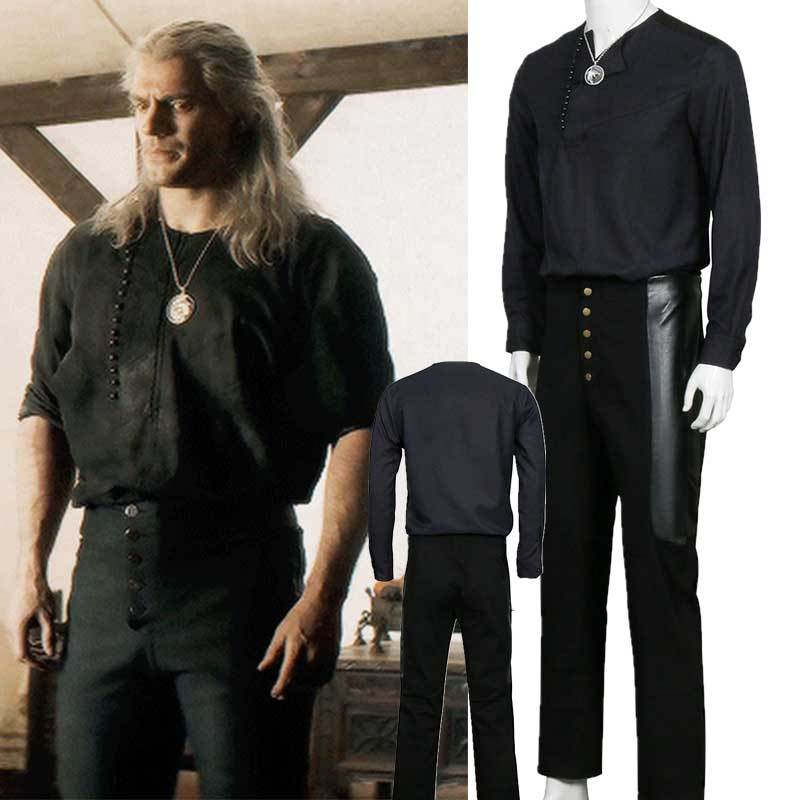 Geralt of Rivia Cosplay Costume The Witcher Season 1 (In Stock) Takerlama