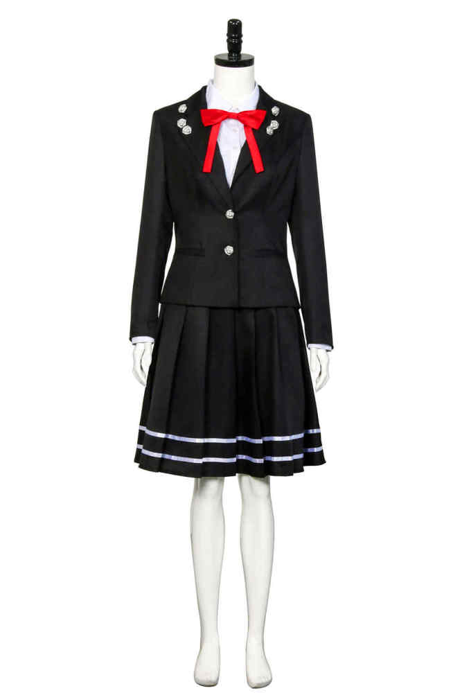 Danganronpa V3 Shirogane Tsumugi Cosplay Costume School Uniform