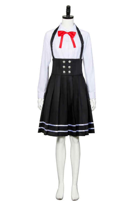 Danganronpa V3 Shirogane Tsumugi Cosplay Costume School Uniform