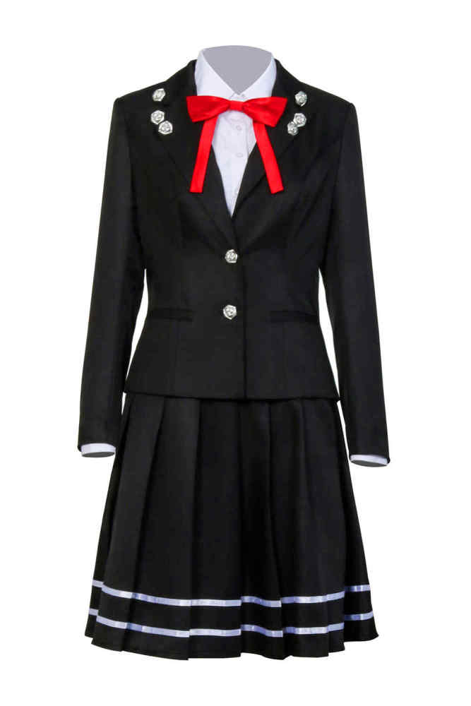 Danganronpa V3 Shirogane Tsumugi Cosplay Costume School Uniform