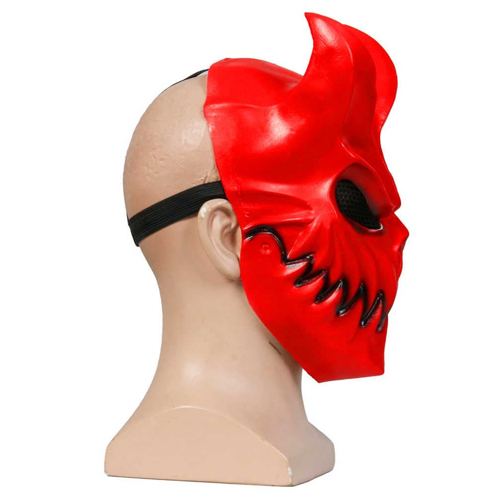 Slaughter to Prevail Demon's Halloween Demolisher Mask Alex Demolisher Deathcore Band Kid of Darkness Masquerade Cosplay Accessory Gift-Takerlama