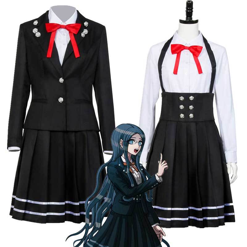 Danganronpa V3 Shirogane Tsumugi Cosplay Costume School Uniform