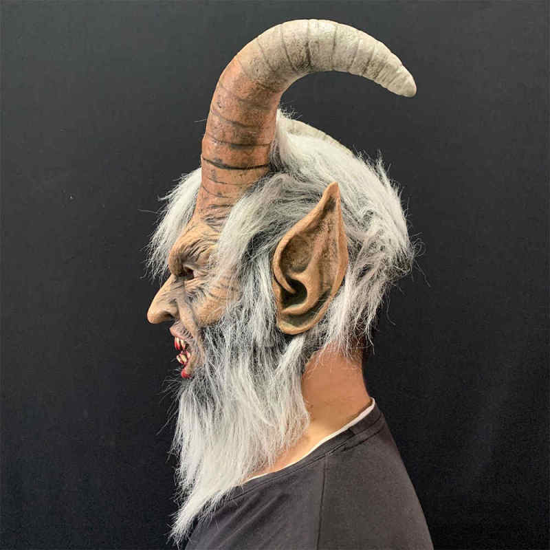 Scary Lucifer Demon Masks For Halloween Party In Stock Takerlama