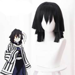 Anime Demon Slayer: Kimetsu no Yaiba Iguro Obanai Cosplay Wigs