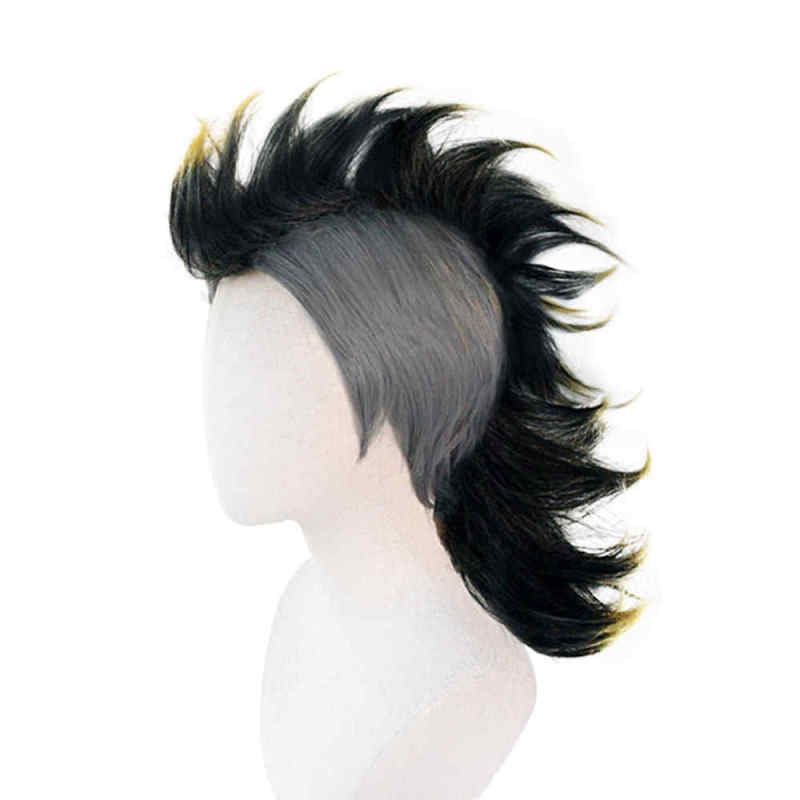 Genya Shinazugawa Short Cosplay Wig Demon Slayer Kimetsu no Yaiba Hair