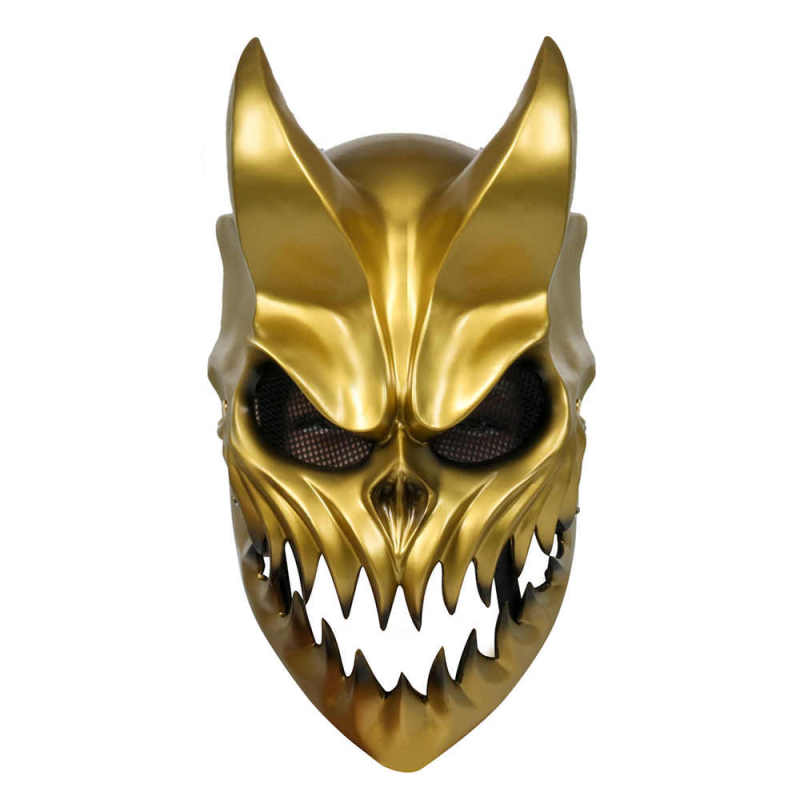 Slaughter to Prevail Alex Demon's Mask Demolisher Halloween Cosplay Accessory