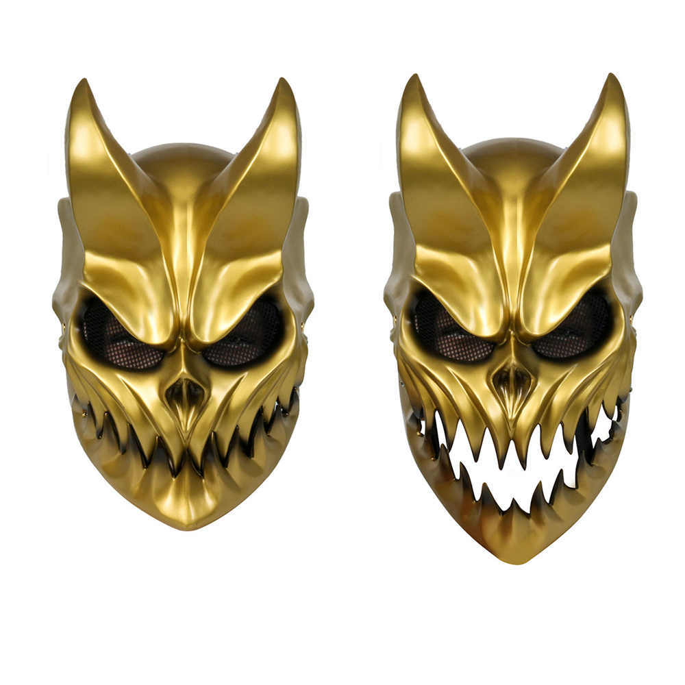 Slaughter to Prevail Alex Demon's Mask Demolisher Halloween Cosplay Accessory