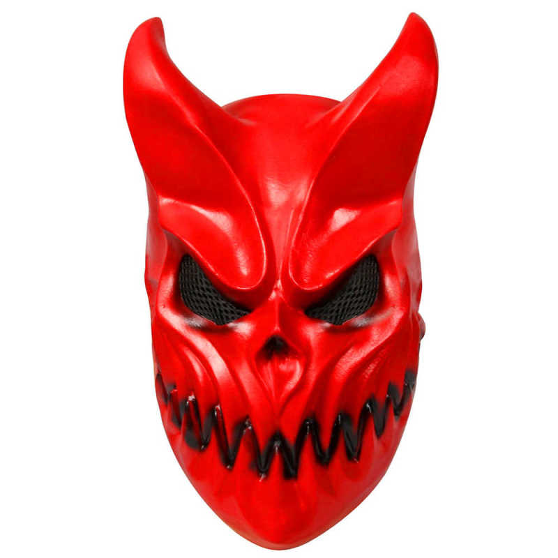 Slaughter to Prevail Alex Demon's Mask Demolisher Halloween Cosplay Accessory
