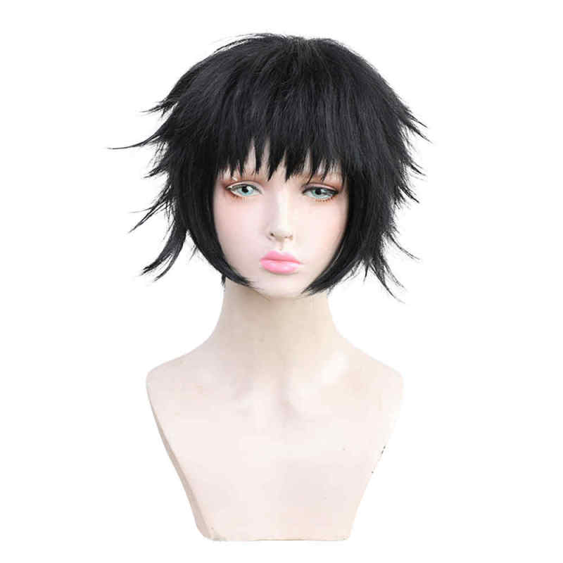 Demon Slayer:Kimetsu no Yaiba Kaigaku Twelve Kizuki Halloween Cosplay Costume Wig