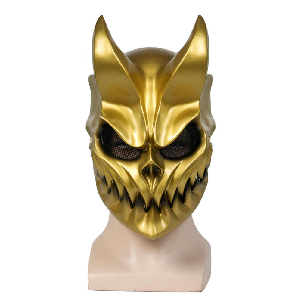 Slaughter to Prevail Alex Demon's Mask Demolisher Halloween Cosplay Accessory