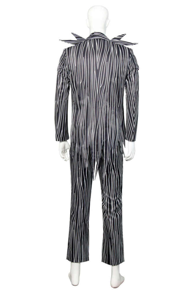 Adult Jack Skellington Pumpkin King Halloween Costume Plus Size The Nightmare Before Christmas (Ready To Ship) Takerlama