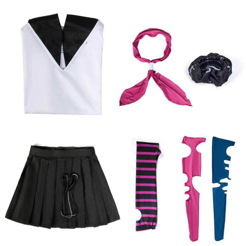 Dangan Ronpa 2: Goodbye Despair Ibuki Mioda Cosplay Costume Sailor Suits (Ready to Ship)