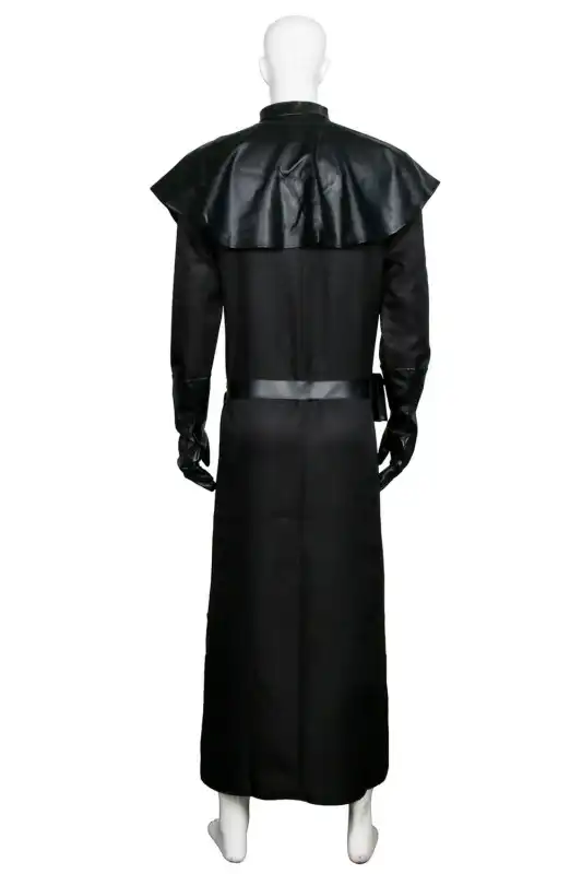 Plague Doctor Halloween Cosplay Costume Medieval Steampunk Black Robe ...