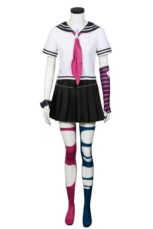 Dangan Ronpa 2: Goodbye Despair Ibuki Mioda Cosplay Costume Sailor Suits (Ready to Ship)