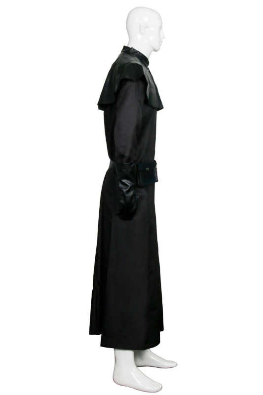 Plague Doctor Halloween Cosplay Costume Medieval Steampunk Black Robe Adult (ready to ship)