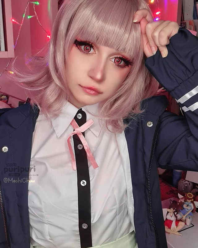 Anime Danganronpa V3 Nanami ChiaKi Cosplay Wig Killing Harmony