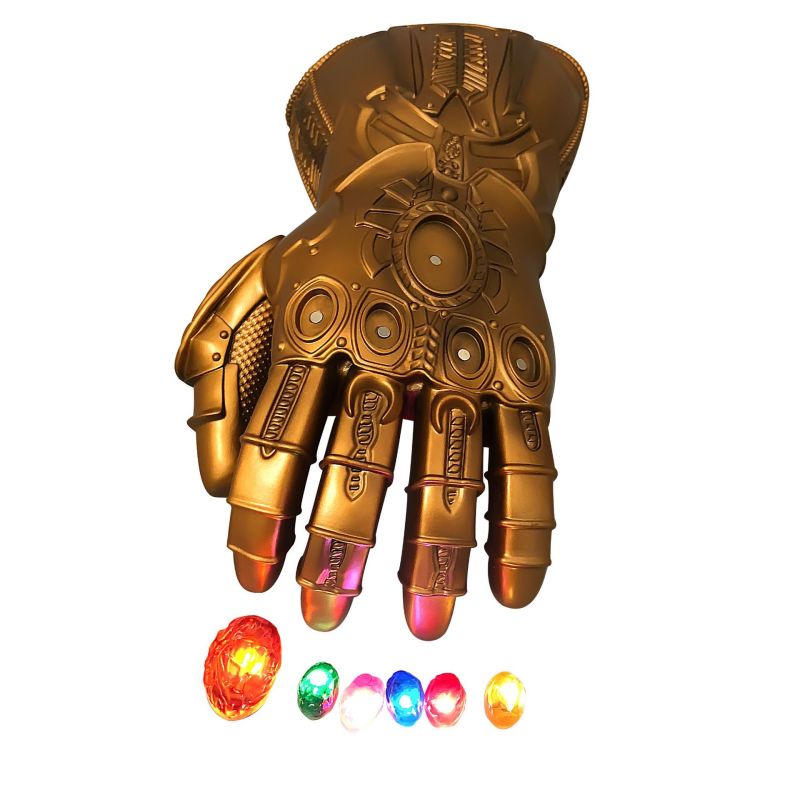 Avengers Infinity War Thanos Led Gauntlet Gloves Adult Kids Halloween Gift In Stock Takerlama