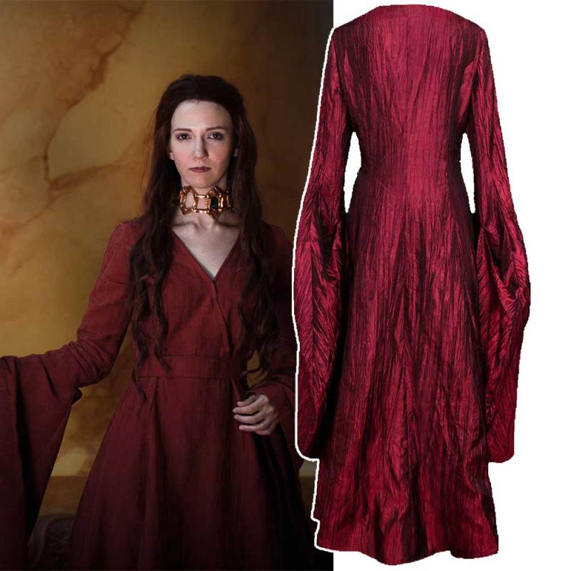 Game of Thrones Melisandre Cosplay Costume Season 8 The Final Season In Stock Takerlama