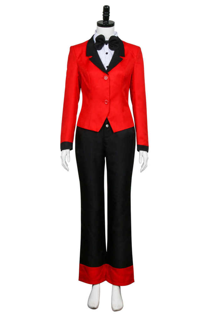 Anime Hazbin Hotel Charlie Red Cosplay Costume Charlotte Magne Uniform