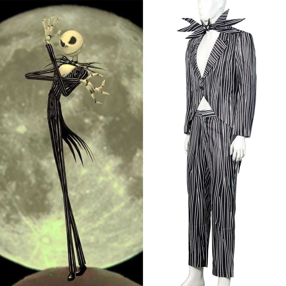 Jack Skellington Adult Costume-Plus store Size-2XL-Brand New