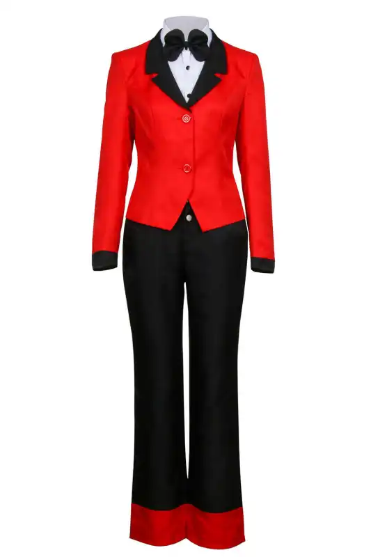 Cosplay Life Kakegurui Uniform-XL Red : : Fashion
