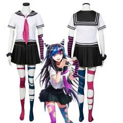 Dangan Ronpa 2: Goodbye Despair Ibuki Mioda Cosplay Costume Sailor Suits (Ready to Ship)