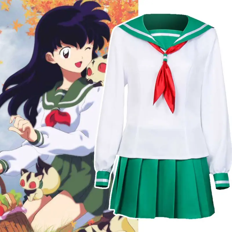 Inuyasha Kagome Higurashi Cosplay Costume Lolita Outfits