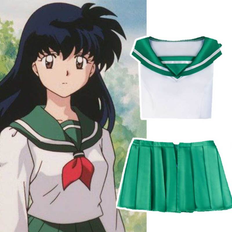 Inuyasha Kagome Higurashi Cosplay Costume Lolita Outfits