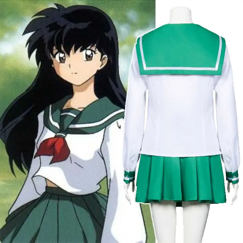 Inuyasha Kagome Higurashi Cosplay Costume Lolita Outfits