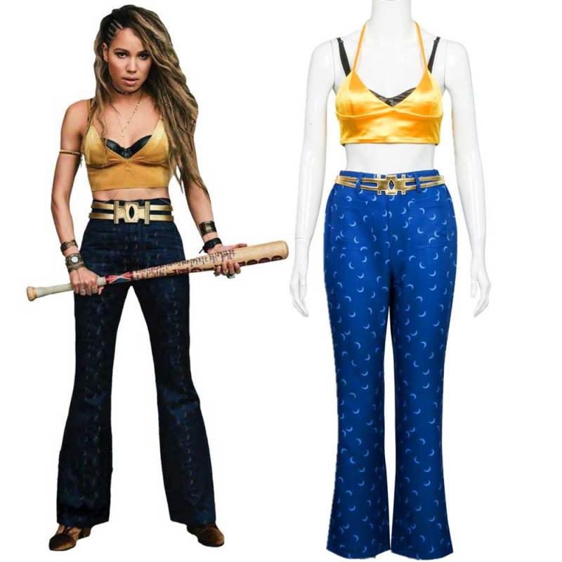 Black Canary Birds Of Prey Halloween Cosplay Costume Dinah Lance Outfits