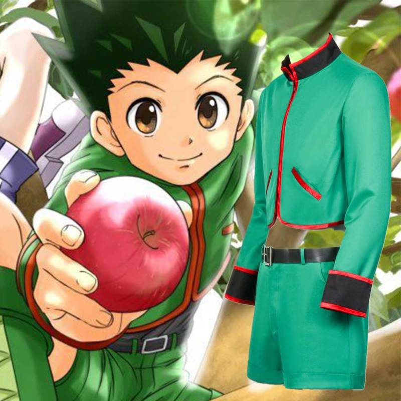 Hunter×Hunter Gon Freecss Costume Men's Halloween Cosplay (Ready To Ship)