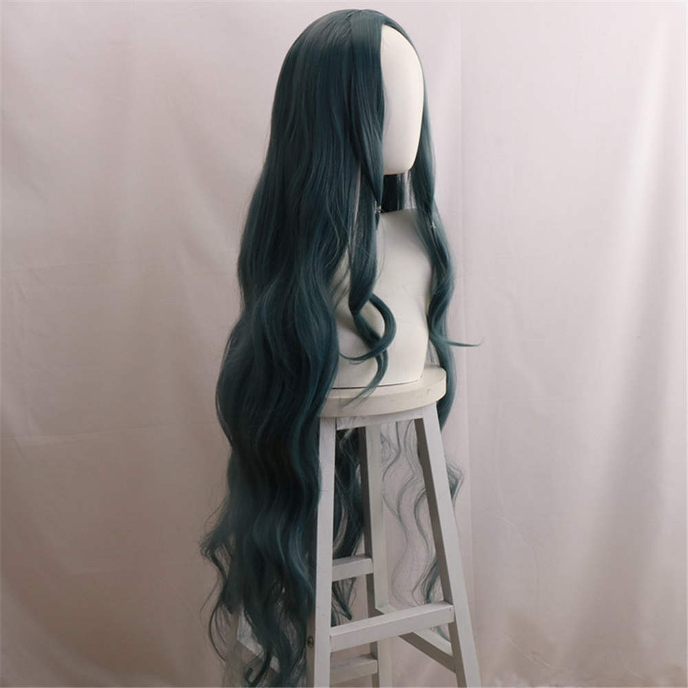 Anime Danganronpa V3 Killing Harmony Shirogane Tsumugi Long Cosplay Wig Wavy Hair-Takerlama