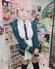 Chiaki Nanami Cosplay Costume Danganronpa Trigger Happy Havoc