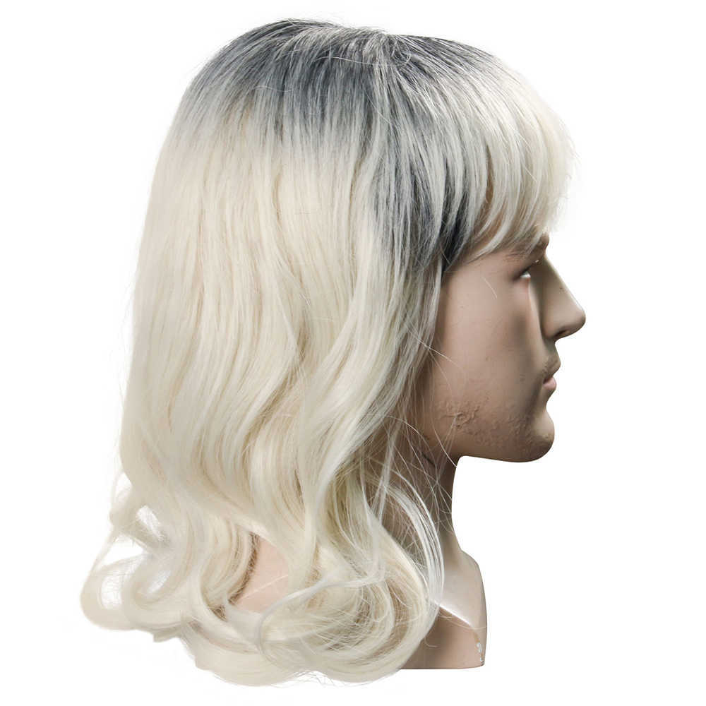 Tiger King Joe Exotic Trainer Halloween Cosplay Costume Wig Hair