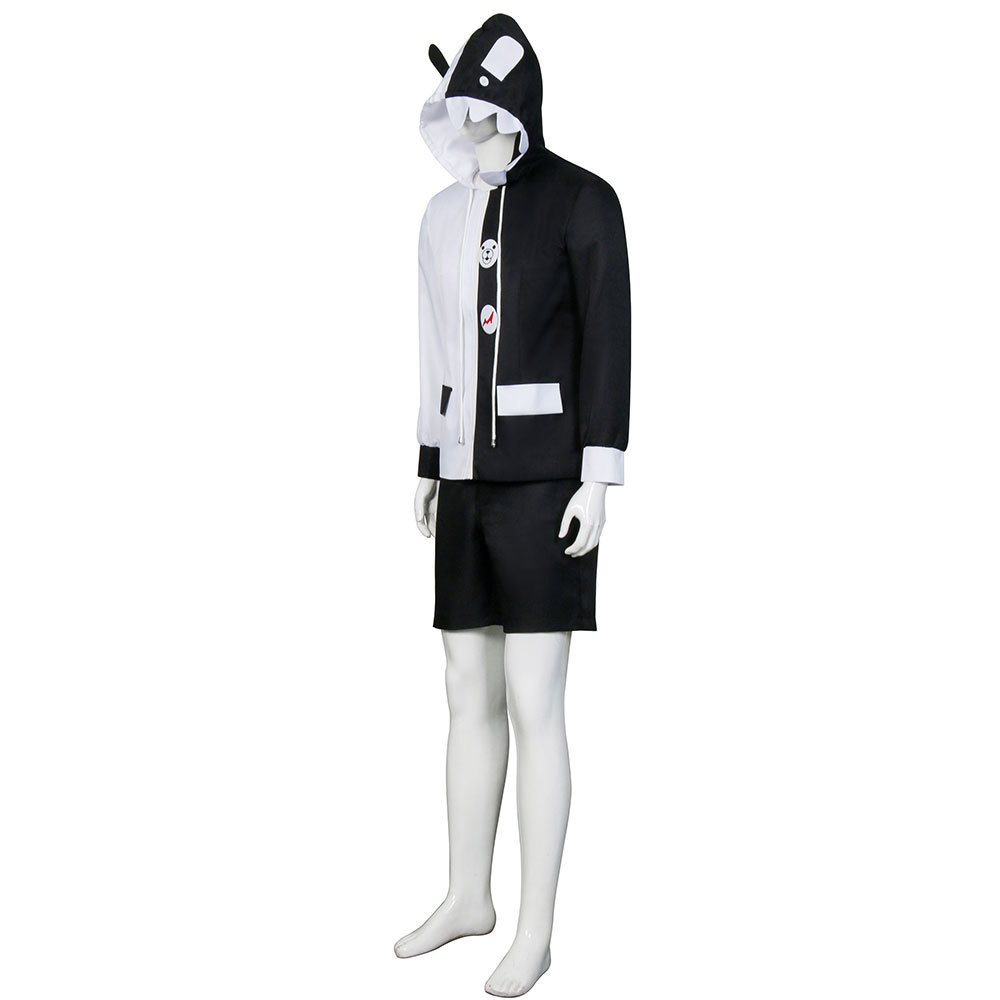 Danganronpa 3 Killing Harmony Men Monokuma Cosplay Costume Uniform-Takerlama