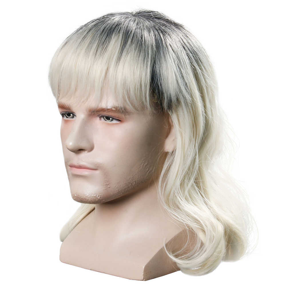 Tiger King Joe Exotic Trainer Halloween Cosplay Costume Wig Hair