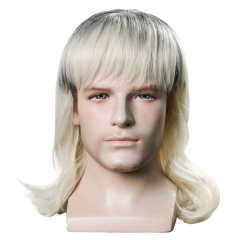 Tiger King Joe Exotic Trainer Halloween Cosplay Costume Wig Hair