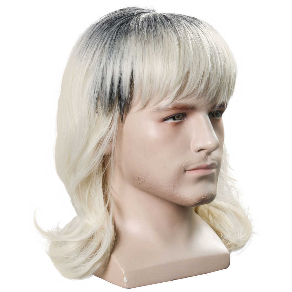 Tiger King Joe Exotic Trainer Halloween Cosplay Costume Wig Hair