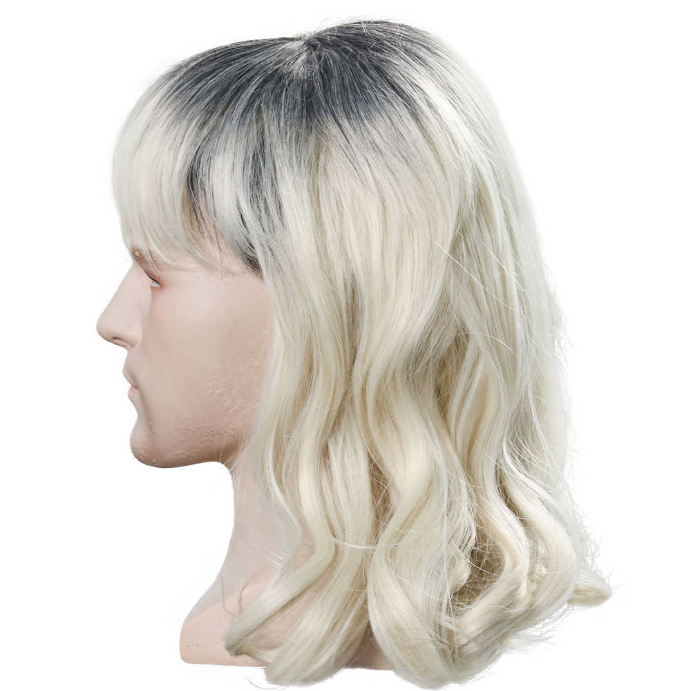 Tiger King Joe Exotic Trainer Halloween Cosplay Costume Wig Hair