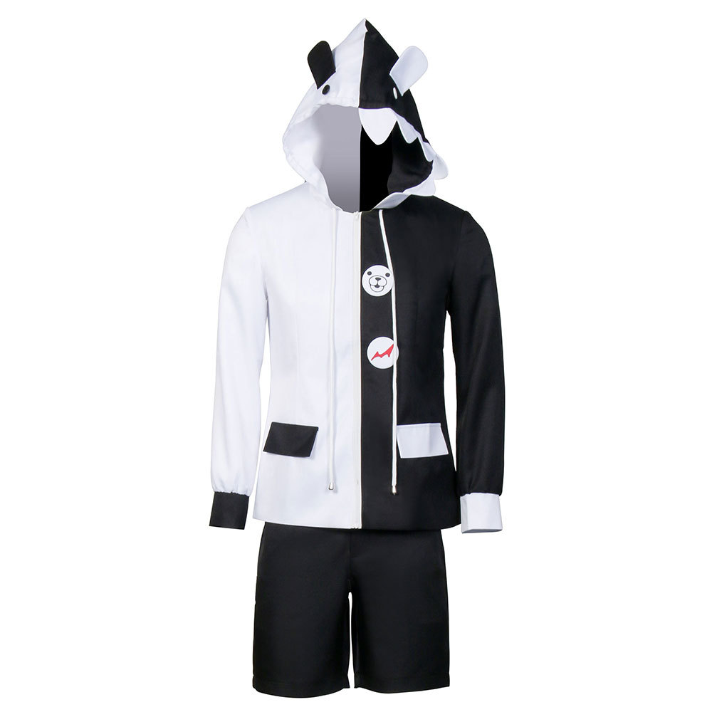 Danganronpa 3 Killing Harmony Men Monokuma Cosplay Costume Uniform-Takerlama