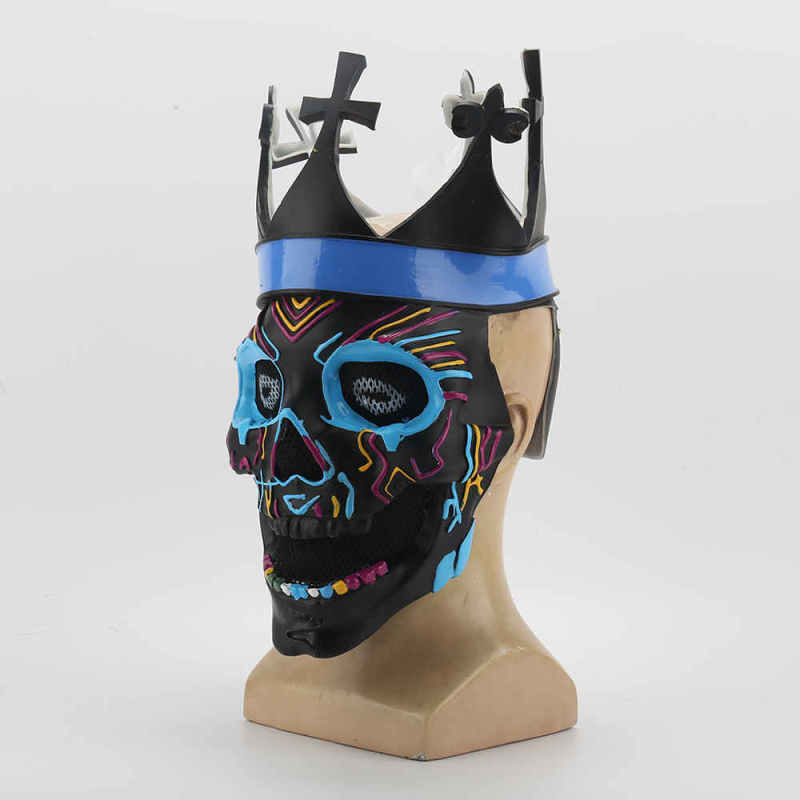 Watch Dogs 3 Legion Ded Coronet Skull Latex Face Mask