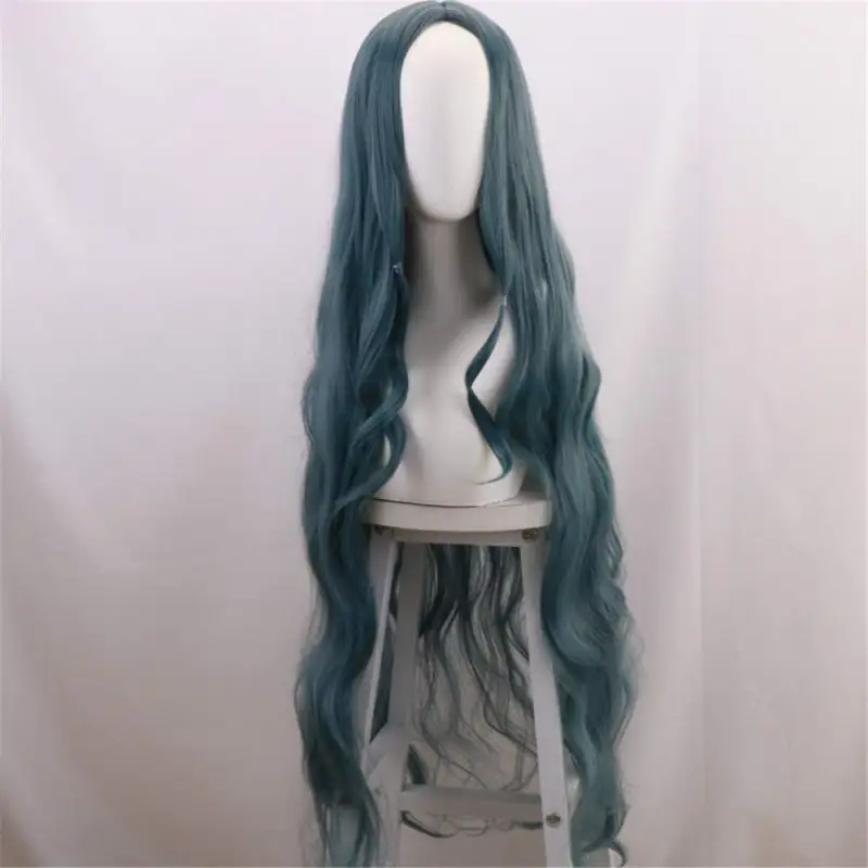 Anime Danganronpa V3 Shirogane Tsumugi Long Cosplay Wig Wavy Hair