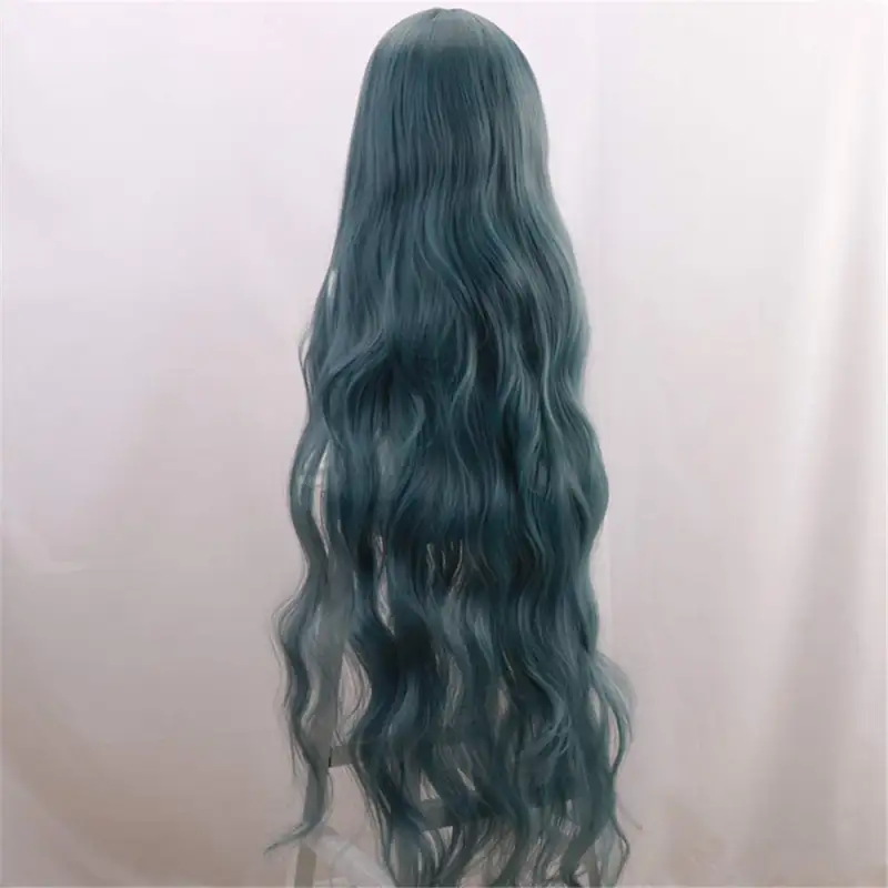 Anime Danganronpa V3 Shirogane Tsumugi Long Cosplay Wig Wavy Hair