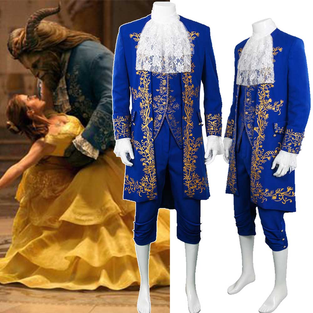 Beauty and the Beast Prince Adam Suit Cosplay Costume Adults