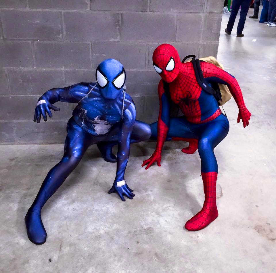 Venom Symbiote Spider-Man Costume Peter Parker Black Alien Suit