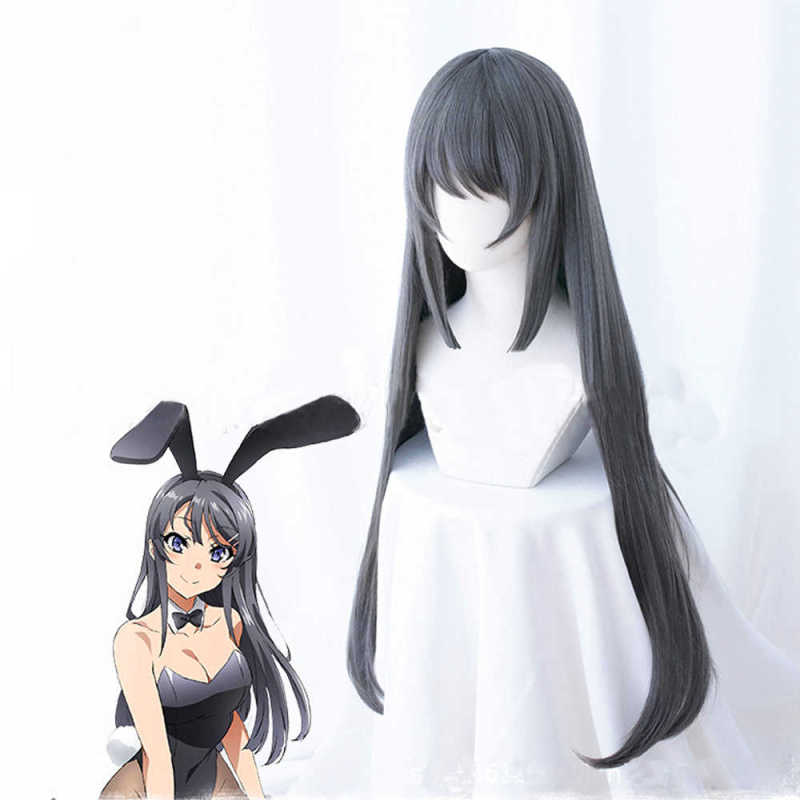Rascal Does Not Dream Of Bunny Girl Senpai Mai Sakurajima Cosplay Wig