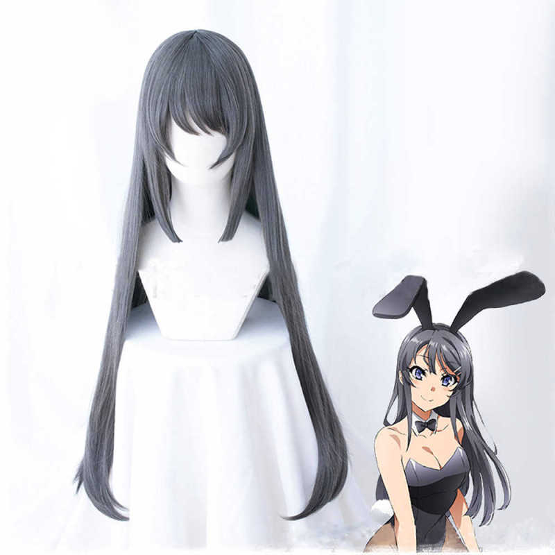 Rascal Does Not Dream Of Bunny Girl Senpai Mai Sakurajima Cosplay Wig